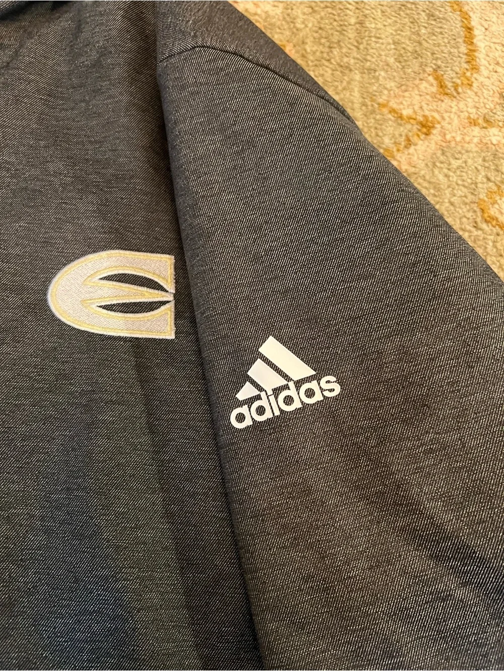 Emporia State Hornets Adidas Climaproof Full Zip Jacket Men’s Size XL Color Grey